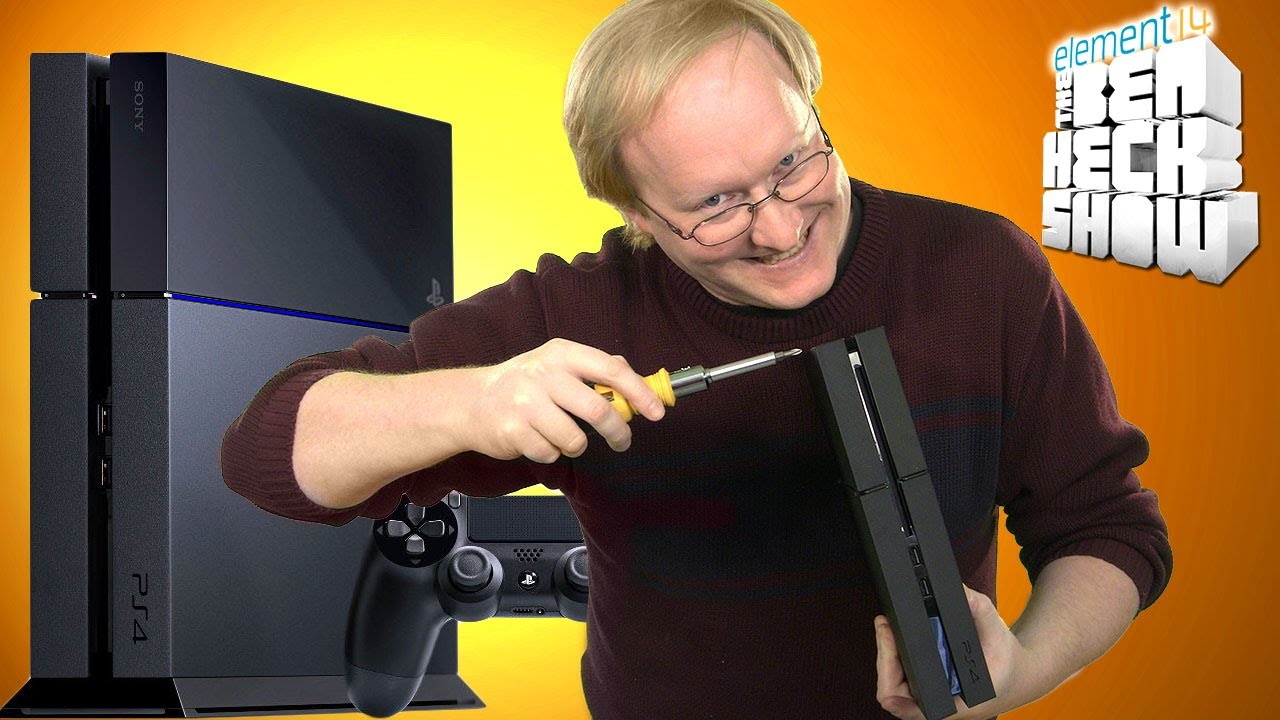 Разборка PlayStation 4 Беном Хеком