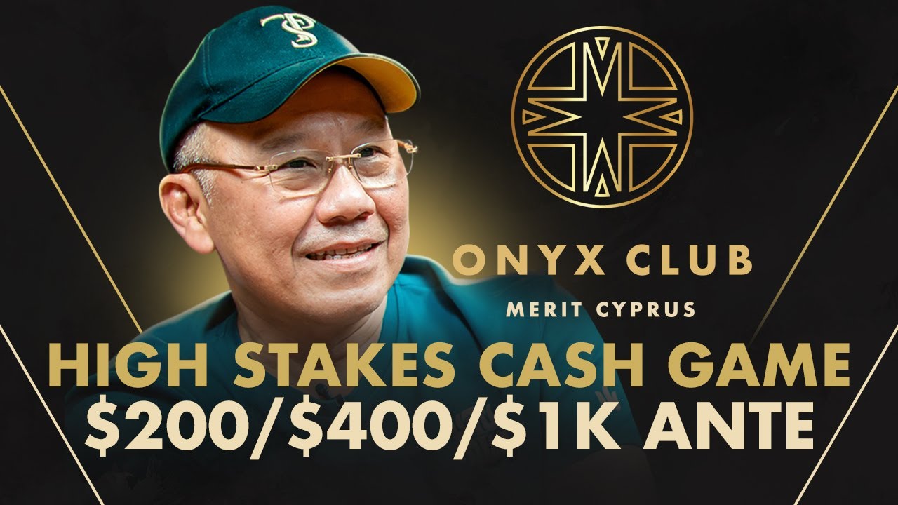 High Stakes Cash Game | ROUND 2 | $200/$400/$1K with Paul Phua | Onyx Club