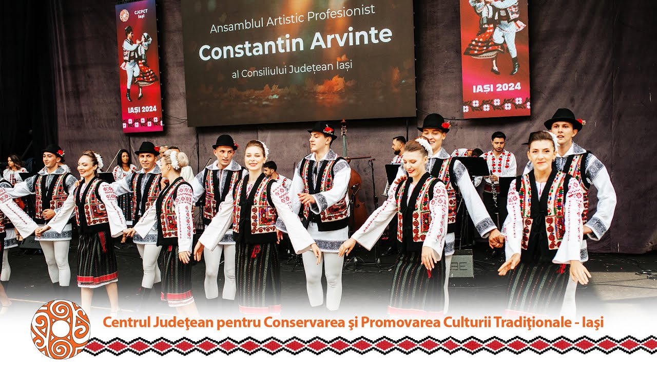 2024 - Festivalul „Trandafir de la Moldova” - Ansamblul „C. Arvinte” al Consiliului Județean Iași
