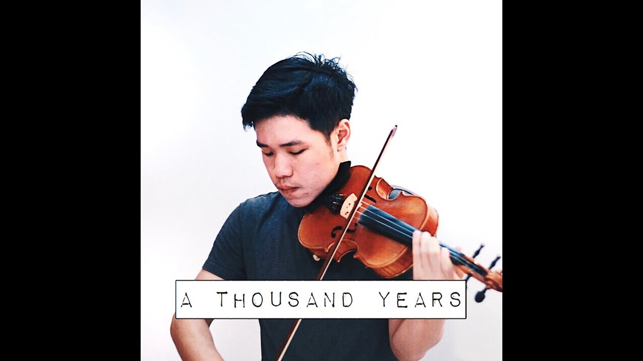 【A Thousand Years 】Violin Cover