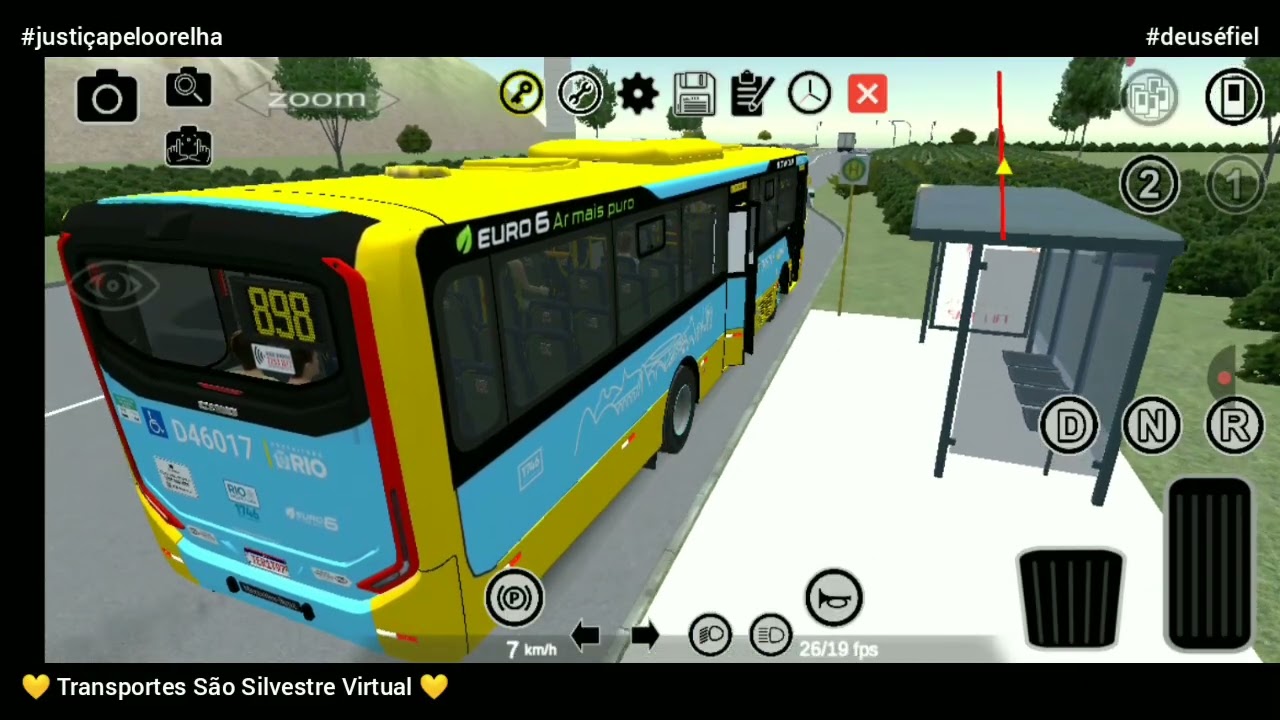 [Proton Bus Simulator] Caio Apache VIP V MB 1721L BT6, Linha 898 Sepetiba X Campo Grande.