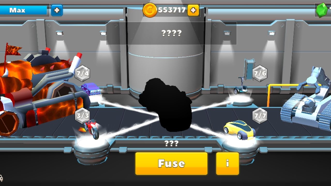 Crash of cars gameplay 