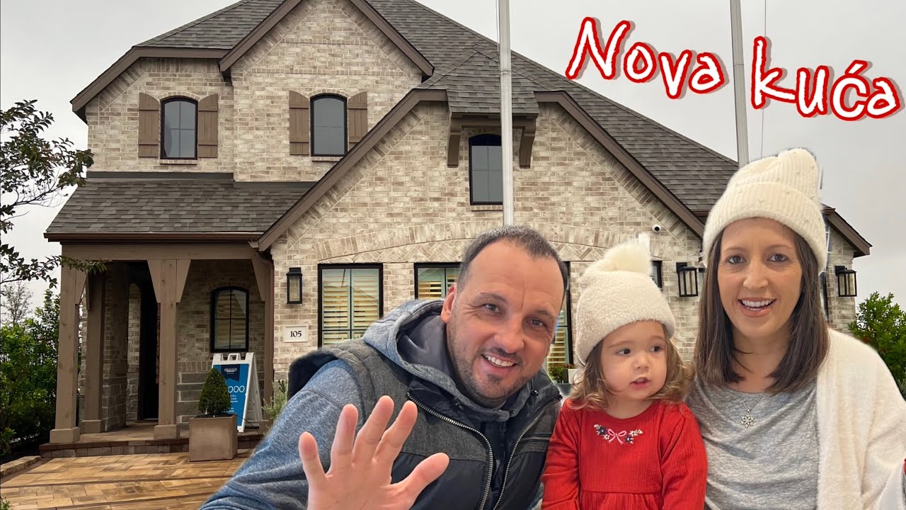 NEW HOME TOUR 2024 ✨ Model Home Texas / Kuća za $450,000