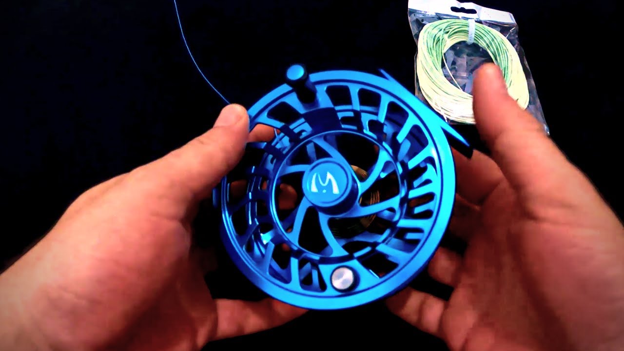 ☑️ Como montar una linea en una carrete de pesca con mosca, fly fishing