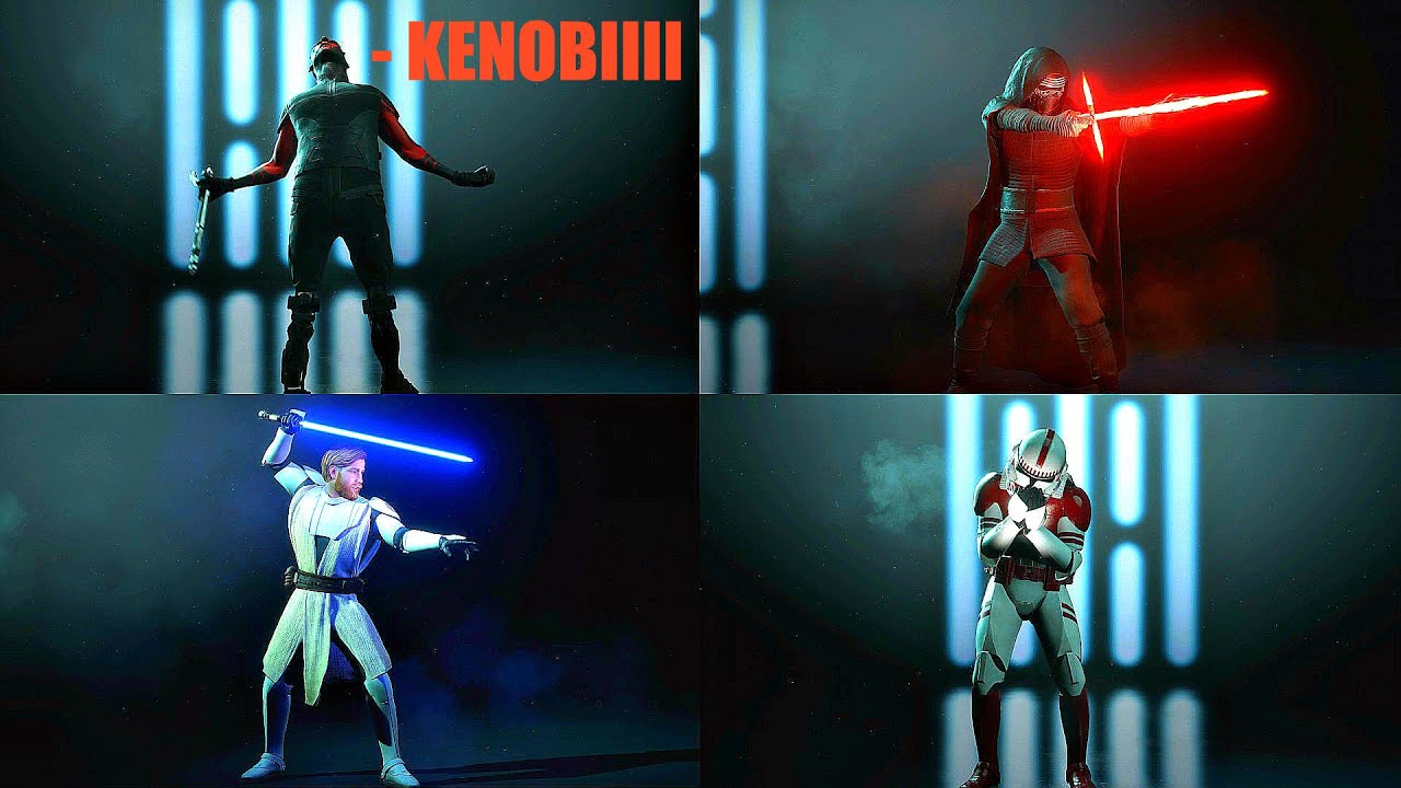 Полное издание ВСЕХ эмоций персонажей — Star Wars Battlefront 2 (2017)