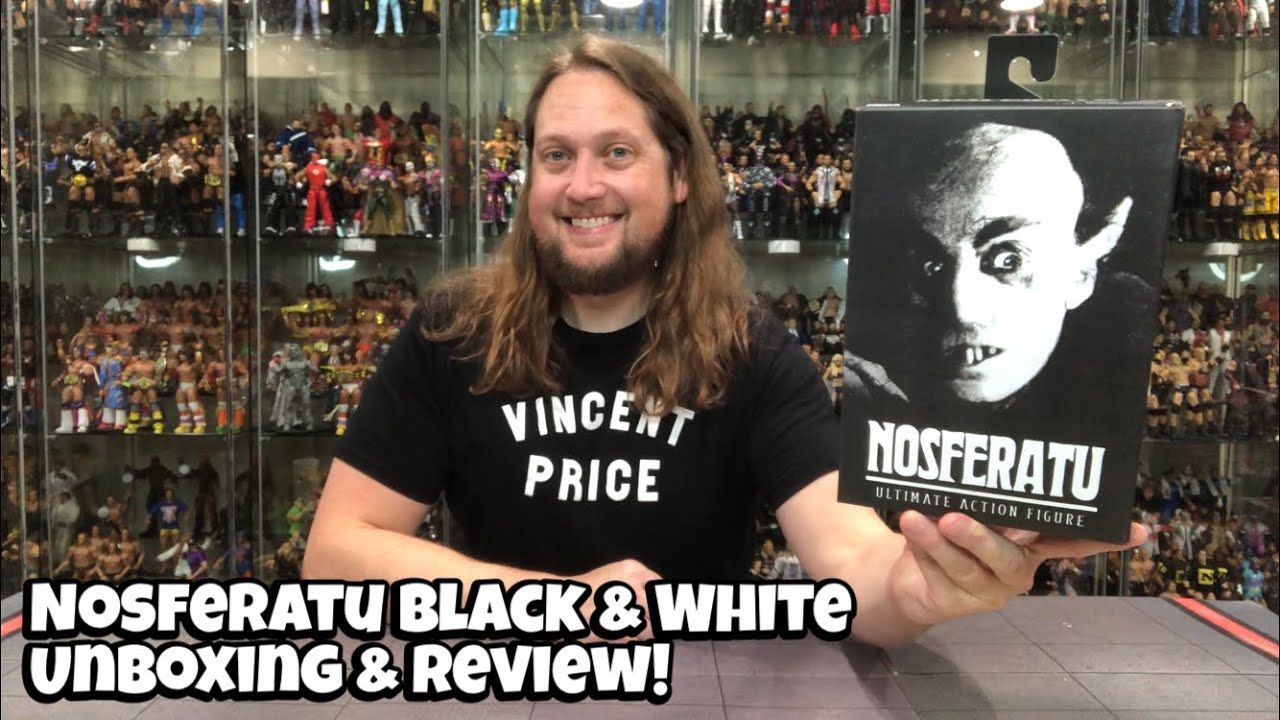 Nosferatu Black & White NECA Unboxing & Review!