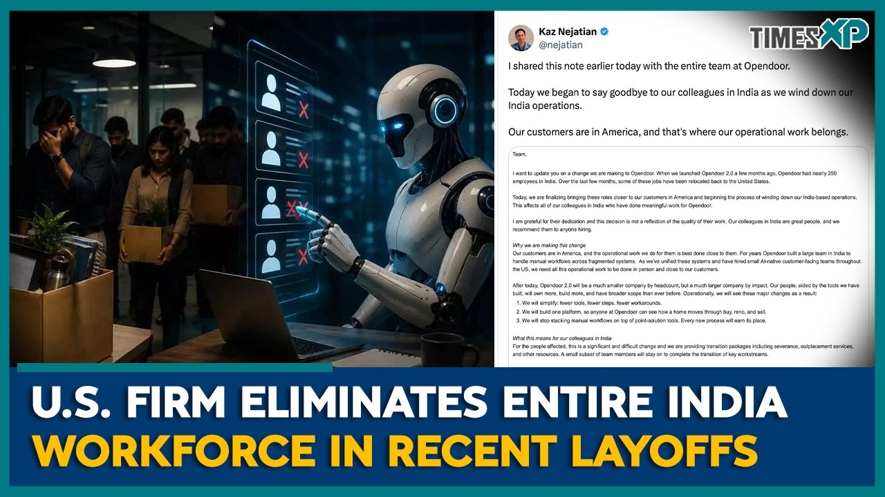 U.S.-Based Giant Lays Off Its Entire Workforce in India | Indians In U.S.