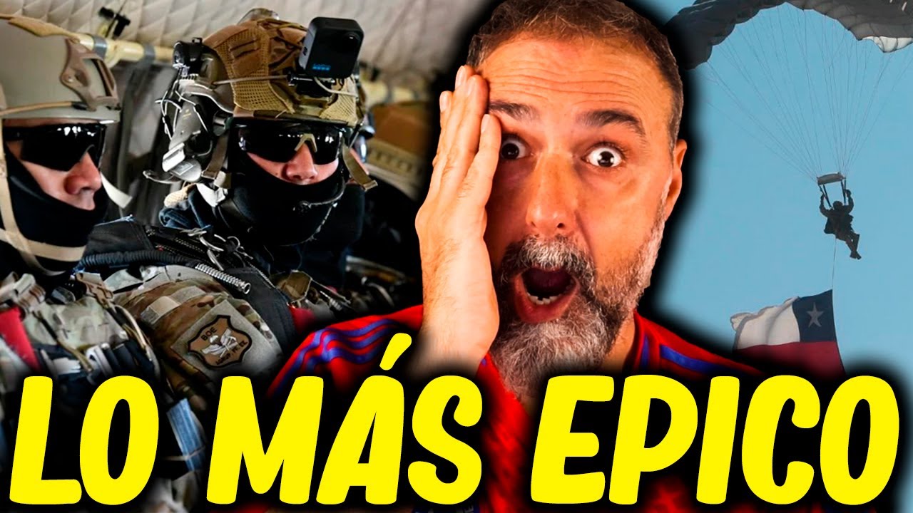 IMPACTANTE SALTO de PARACAIDISTAS en la PARADA MILITAR CHILE 2025 🇨🇱