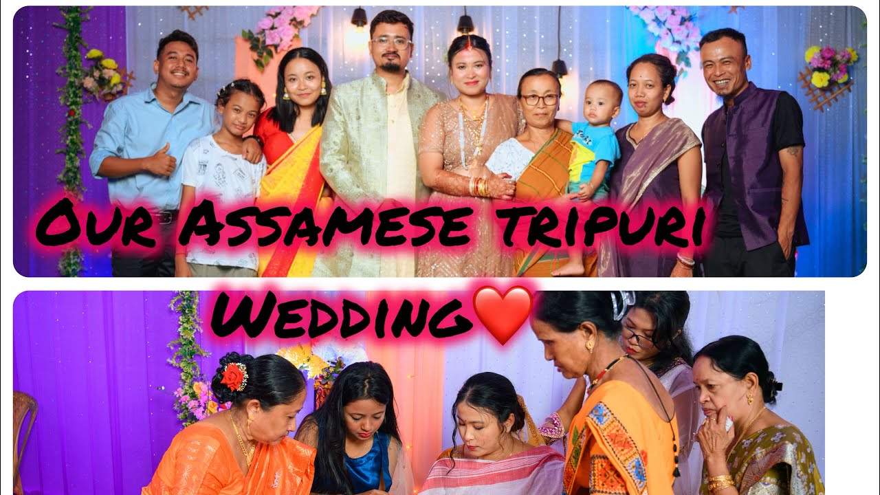 Our assamese tripuri wedding highlight video..real 2states love story🥰