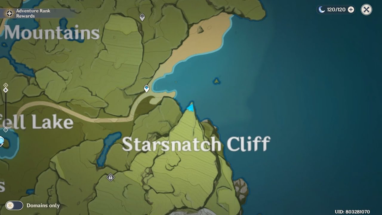 Genshin Impact: Go to Starsnatch Cliff - Fastest way climbing