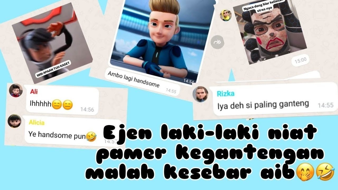 Niat pamer kegantengan malah nyebar aib🤣 // Ejen Ali dubbing