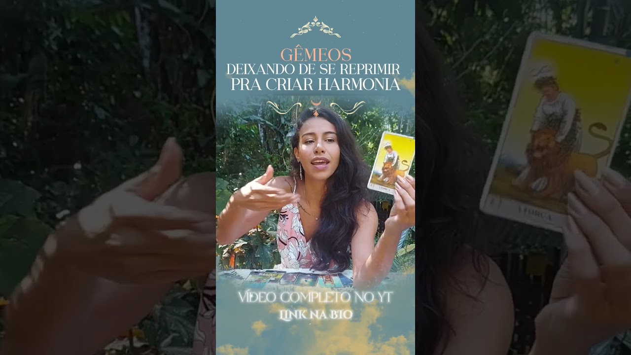 ♊ G&Ecirc;MEOS ✨ #tarot #tarotonline #tarotgratis #tarotdoamor #tarotdodia #tarotsimounao #g&ecirc;meos #gemeos