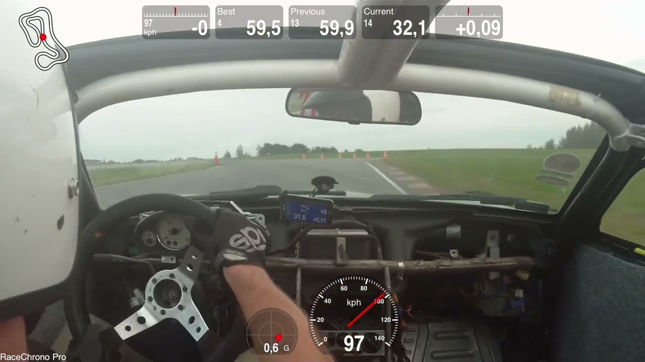 Tor Łódź - 59.3s - Mazda MX5 NB 1.8