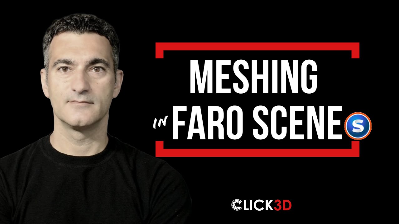 TUTORIAL: Meshing in FARO Scene | Click 3D Ep. 69 | 3D Forensics | 3D Scanner Models