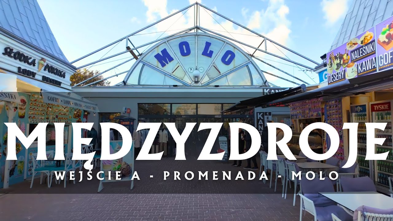 Międzyzdroje 2024 | Spacer: Restauracja Port - Promenada Gwiazd - Molo Międzyzdroje | Bałtyk