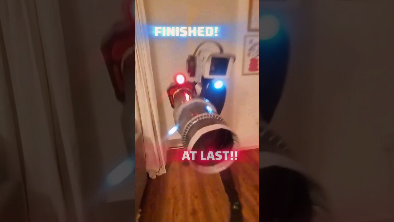 Skibidi Toilet COSPLAY! GUN CAMERAMAN is finished!!
