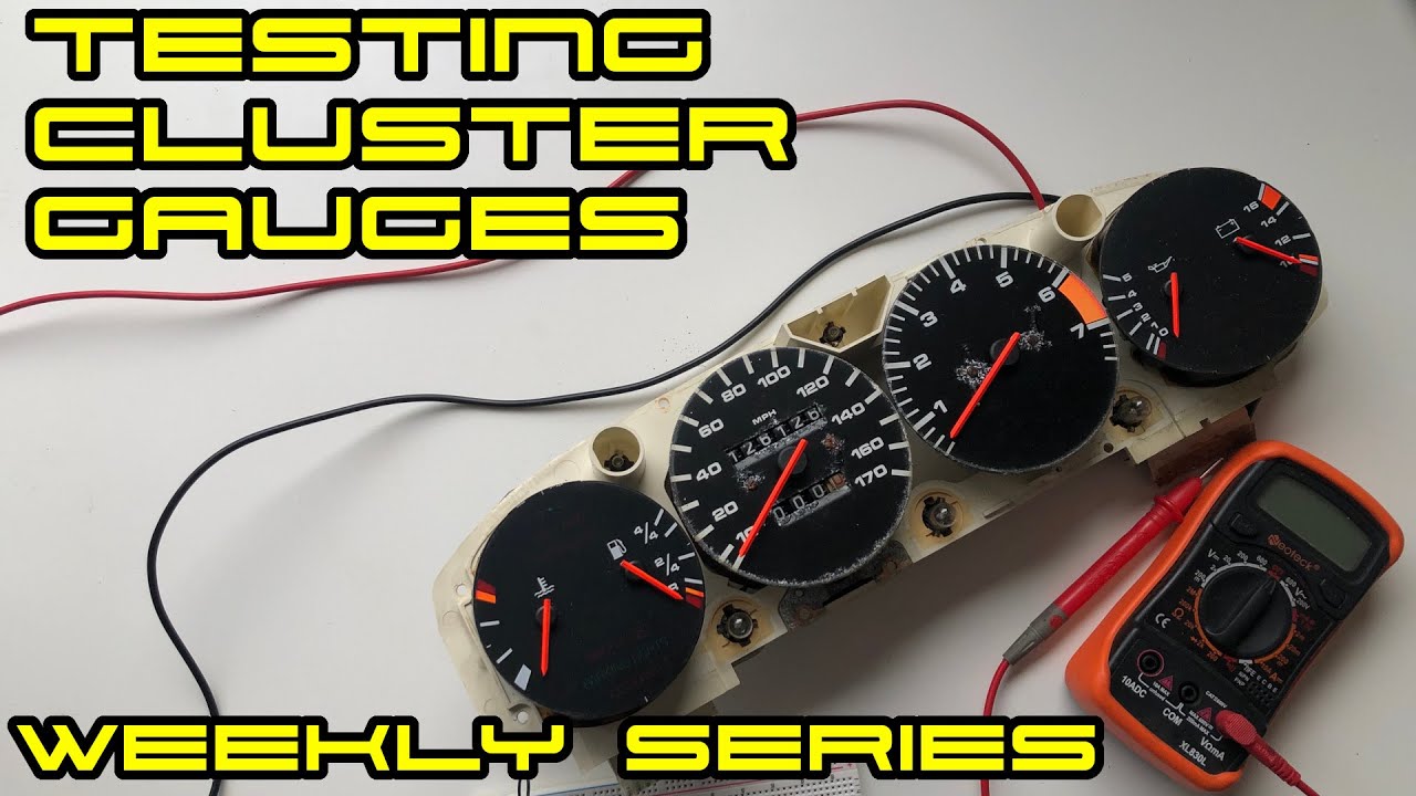 Porsche 928 Episode 79 - Inside the instrument cluster