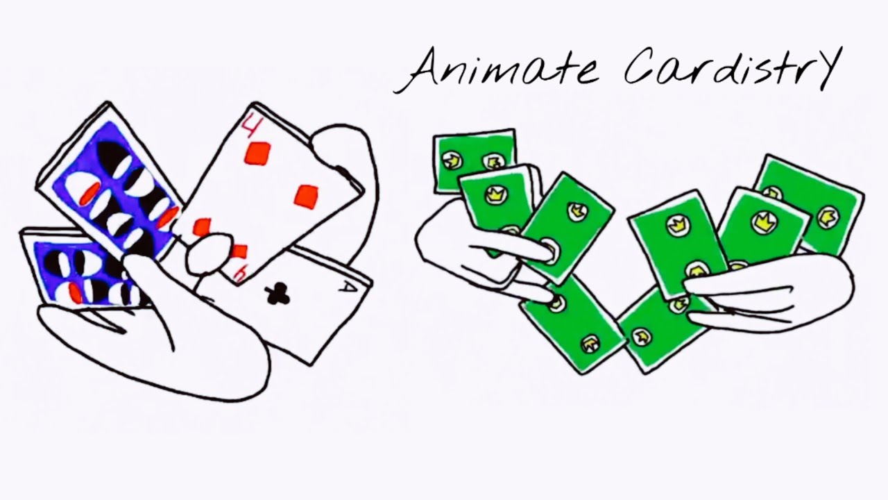 Epic Cardistry Moves Animation | Animate cardistry | [ you will never regret after watching this ] |