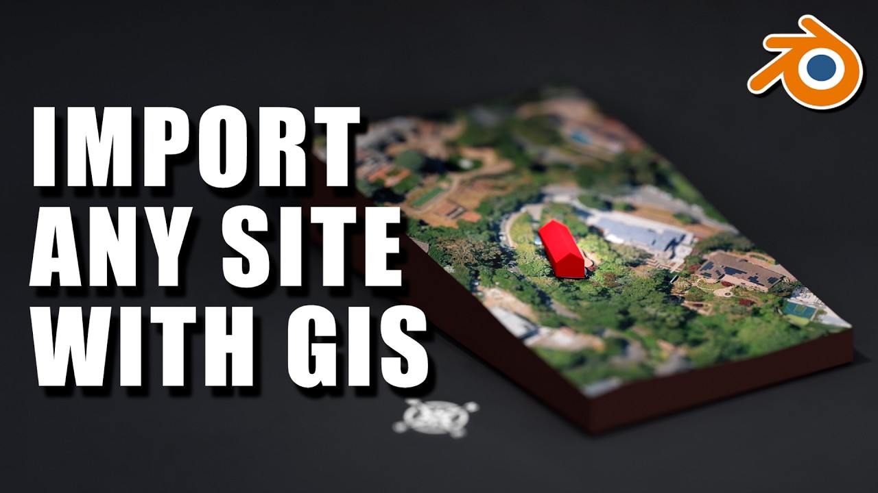 Blender for Architecture - House Tutorial - Part 1 - Site and Topography