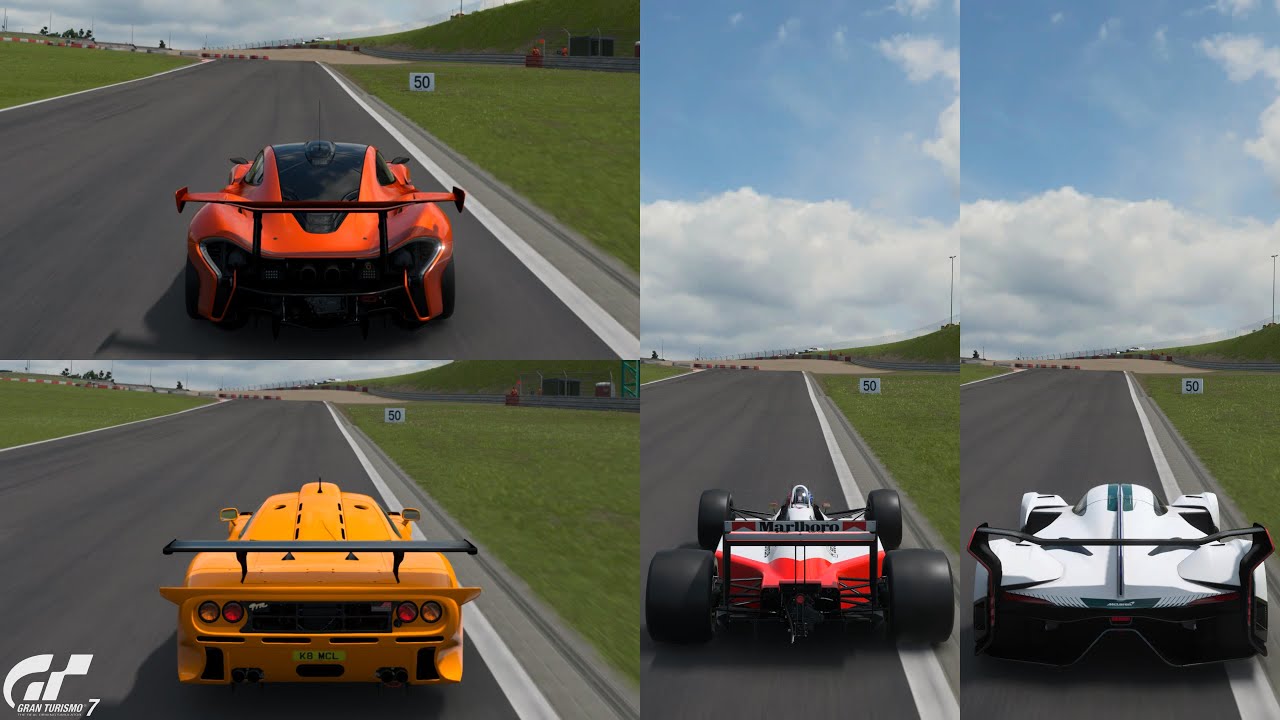 All McLaren in the game - Gran Turismo 7 