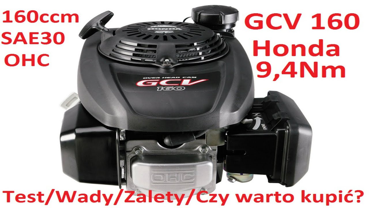 Honda GCV 160 - Test silnika, wady oraz zalety