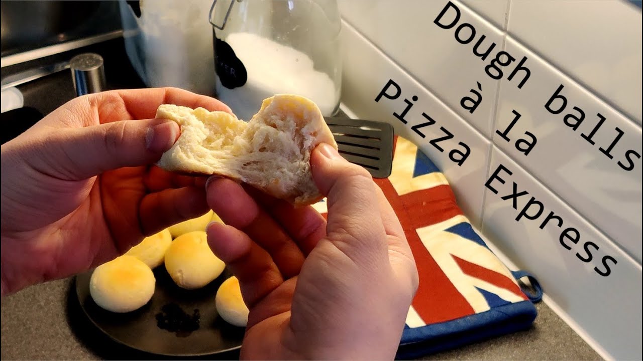 Making Pizza Express dough balls