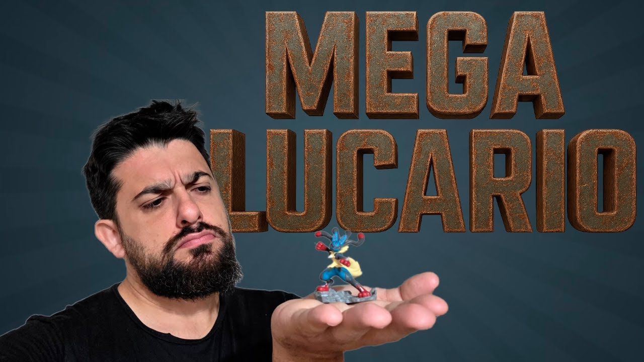NOVA FIGURE COLLECTION -  BOX MEGA LUCARIO