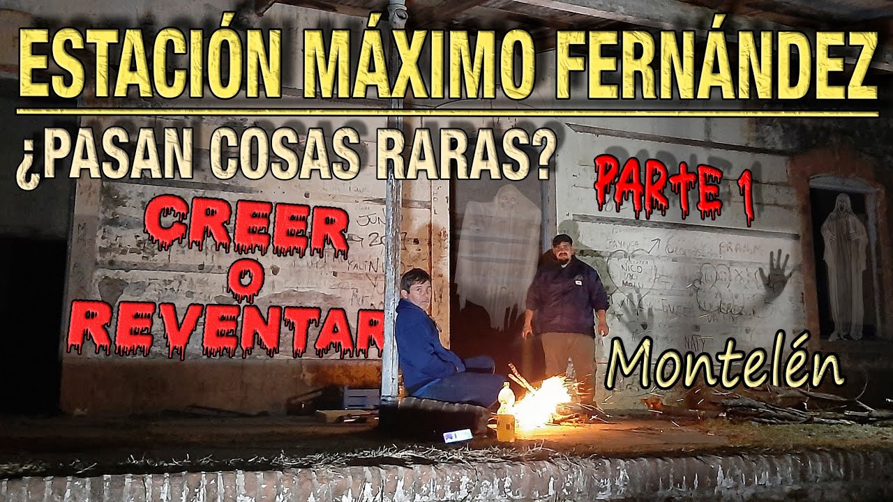ESTACION MAXIMO FERNANDEZ -HISTORIA TRAGICA de la ESTANCIA MONTELEN-URBEX-PARTE 1