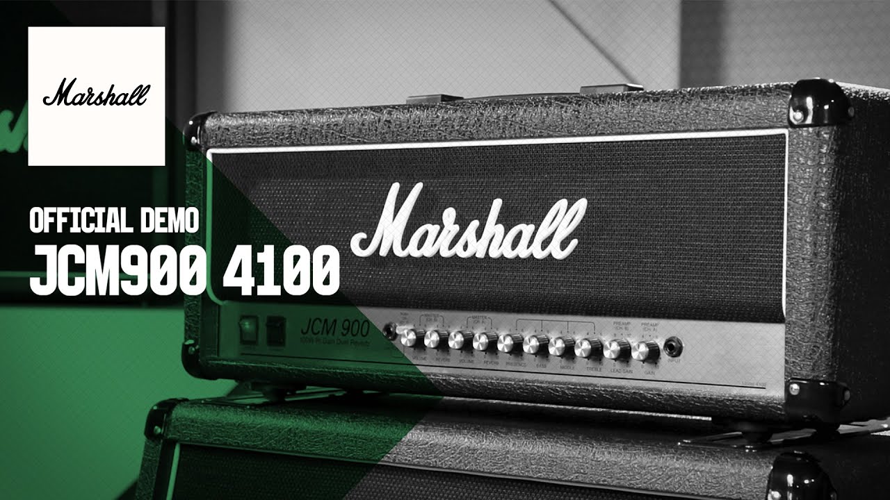 JCM900 4100 | Официальная демонстрация | Marshall