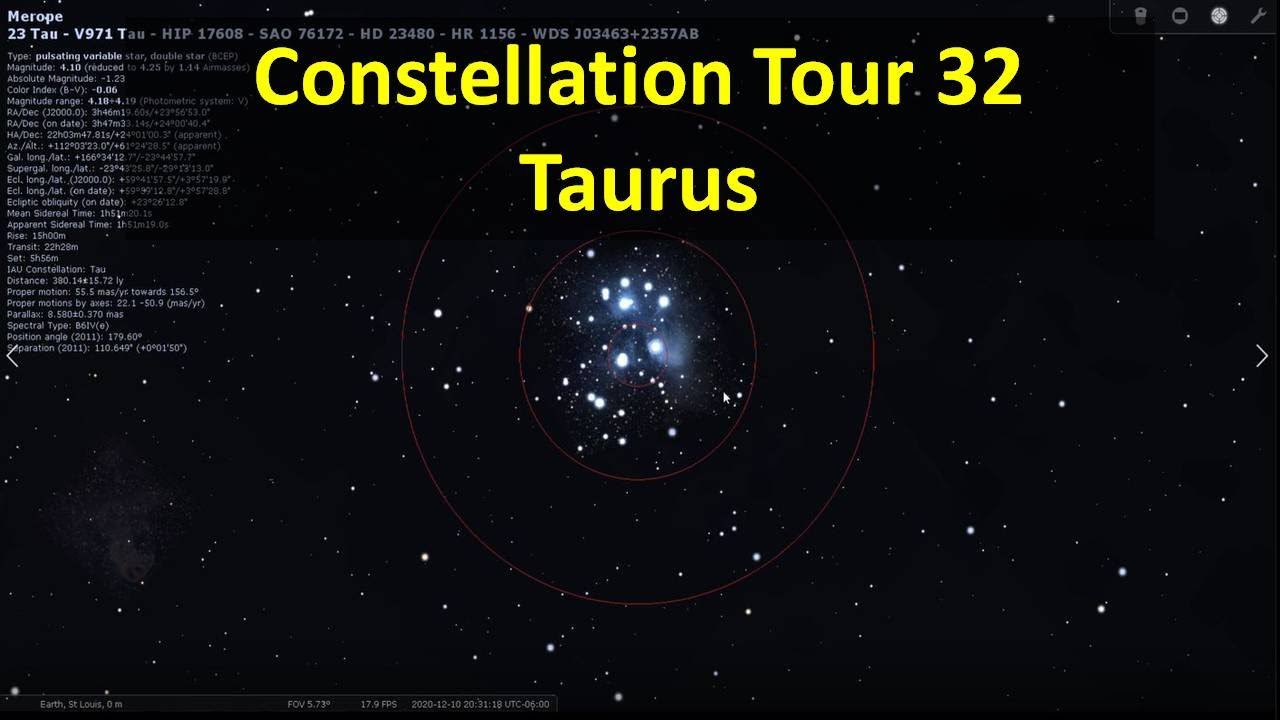 Constellation Tour 32 - Taurus