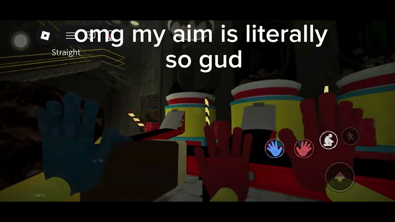 trying to speedrun poppy playtime multiplayer in roblox! With my friend! #poppyplaytime #fyp #viral 