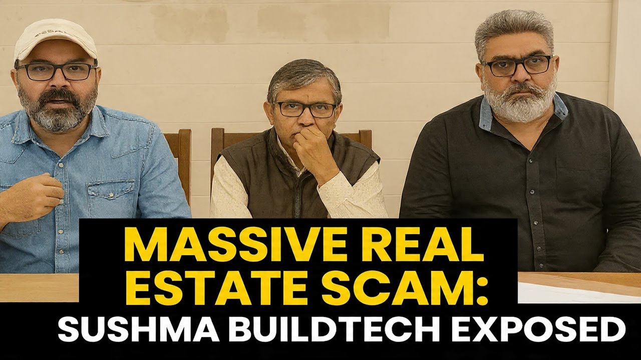 Massive Real Estate Scam: Sushma Buildtech Exposed #livekhabarindia