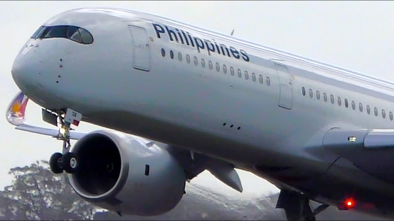 INAUGURAL | Philippine Airlines Airbus A350 Landing & Takeoff | Melbourne Airport Plane Spotting