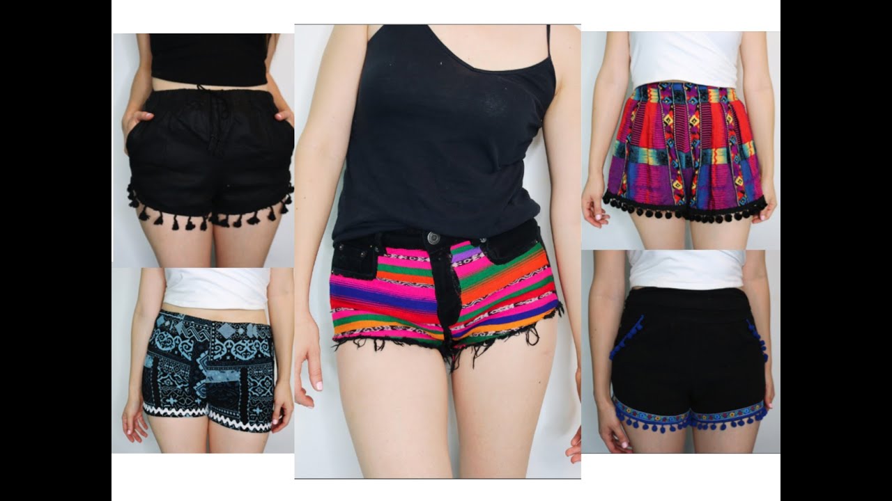 DIY| Festival Shorts (Revamped) [5 Styles]