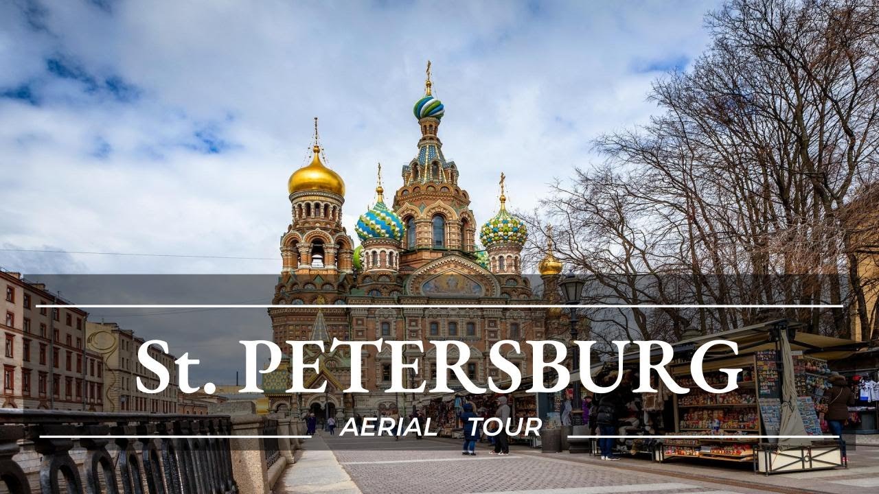 Saint Petersburg, Russia 🇷🇺 | 4K Aerial Tour By Drone