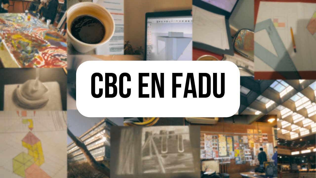 Proyectual y Taller de Dibujo: CBC EN FADU