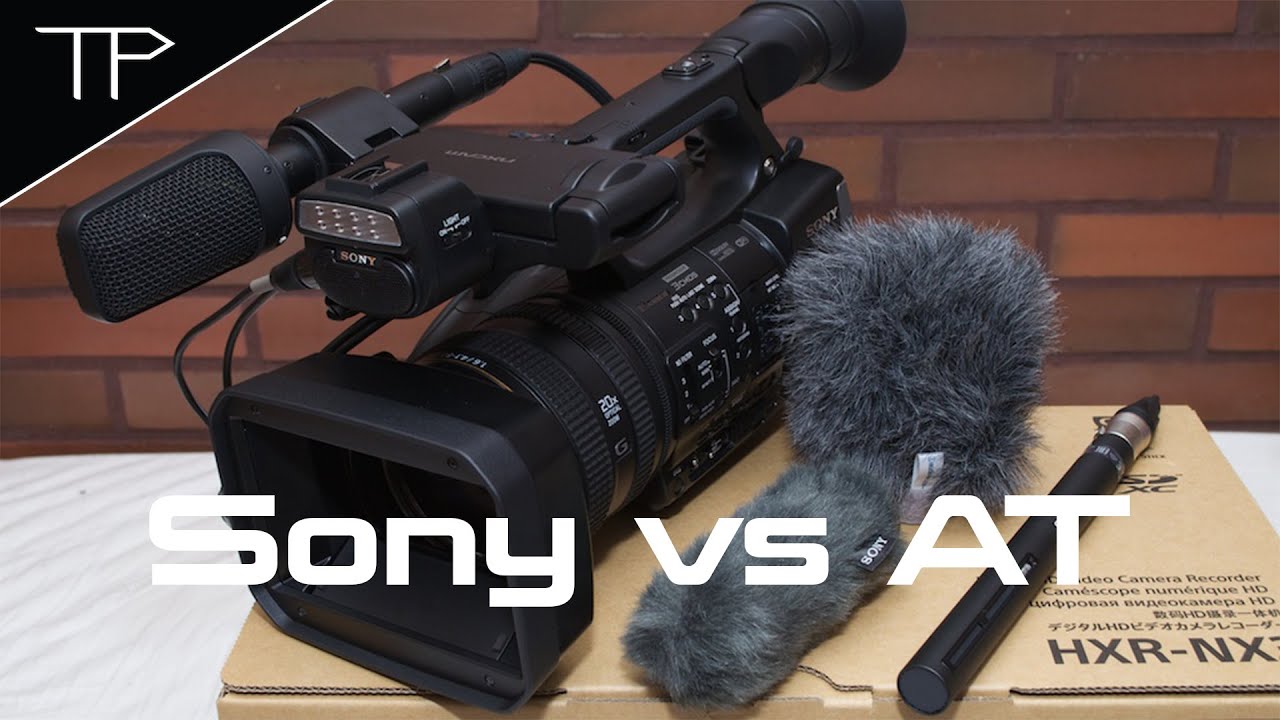 Sony HXR-NX3 internal mic & audio-technica BP4025 & Sony ECM-VG1 - Comparisons