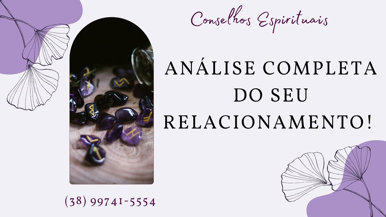 ANÁLISE COMPLETA DA SUA VIDA AMOROSA E CONSELHO  ESPIRITUAL ! TAROT RESPONDE