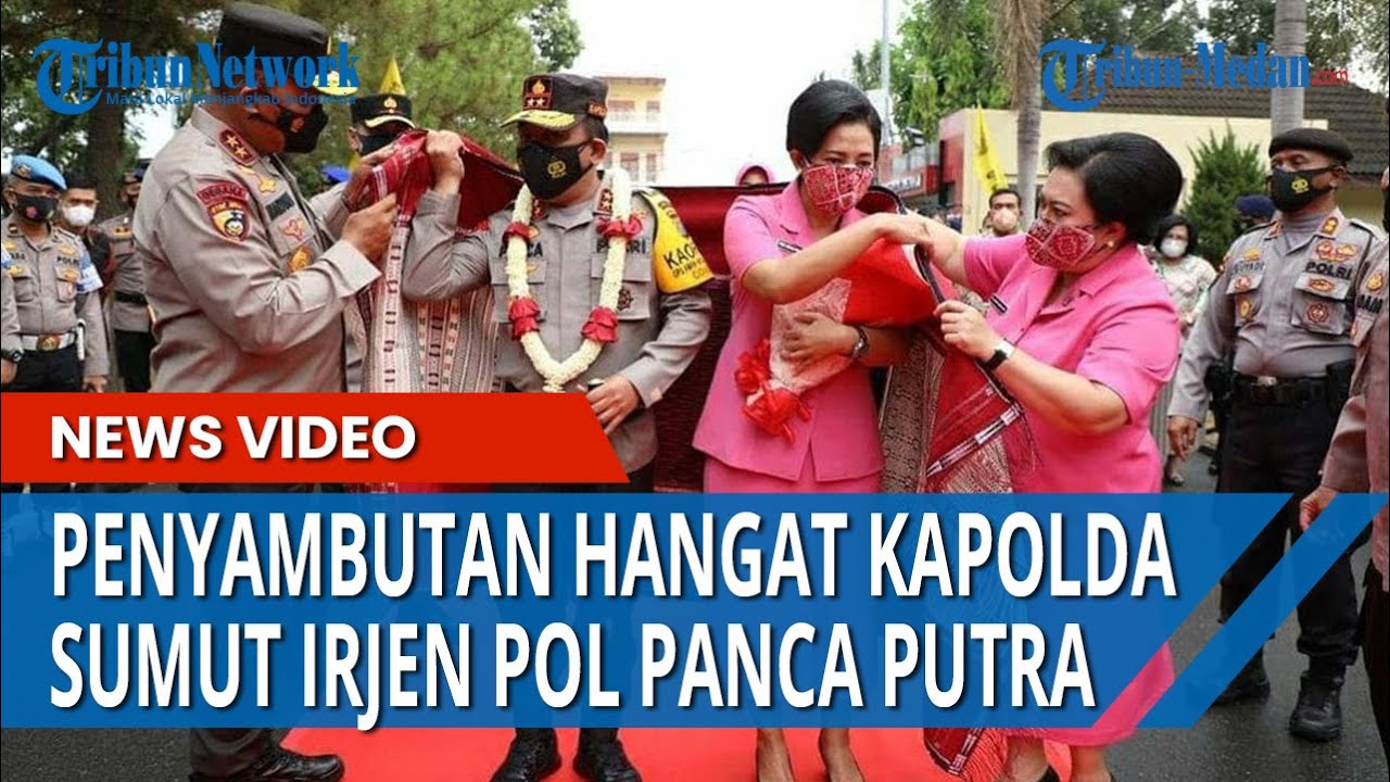 Detik-detik Kedatangan Kapolda Sumut Irjen Pol Panca Putra, Diulosi dan Disuguhi Tarian Daerah
