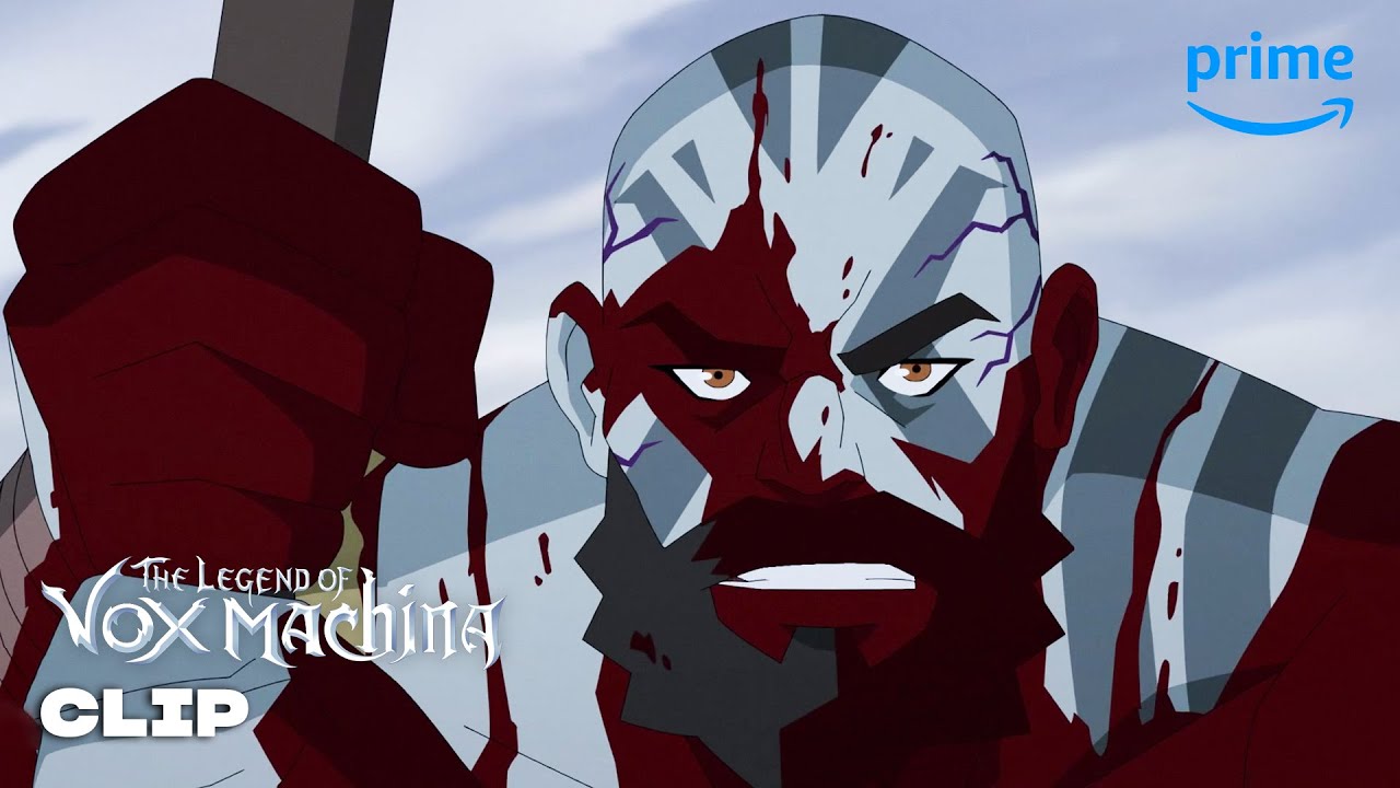 Grog VS. His Demon Sword | The Legend of Vox Machina | Prime Video