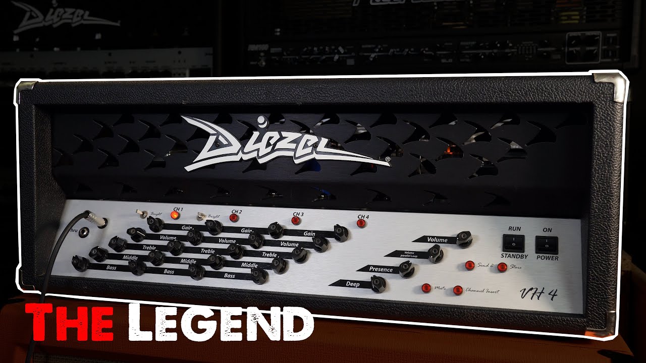 Testing the Legend - Diezel VH4 Demo + 5150 & Savage Comparison