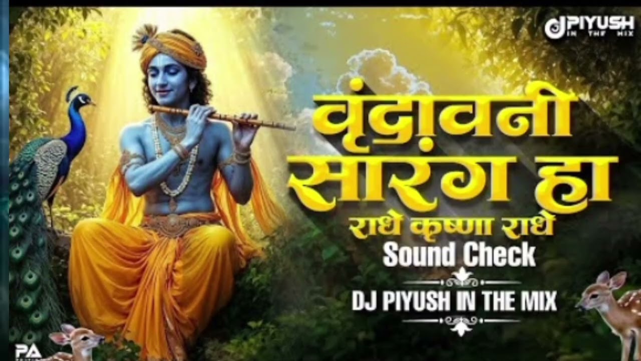  Vrundavani Sarang Ha DJ song  DJ Vaibhav वृंदावनी सारंग हा डीजे सॉंग डीजे वैभव