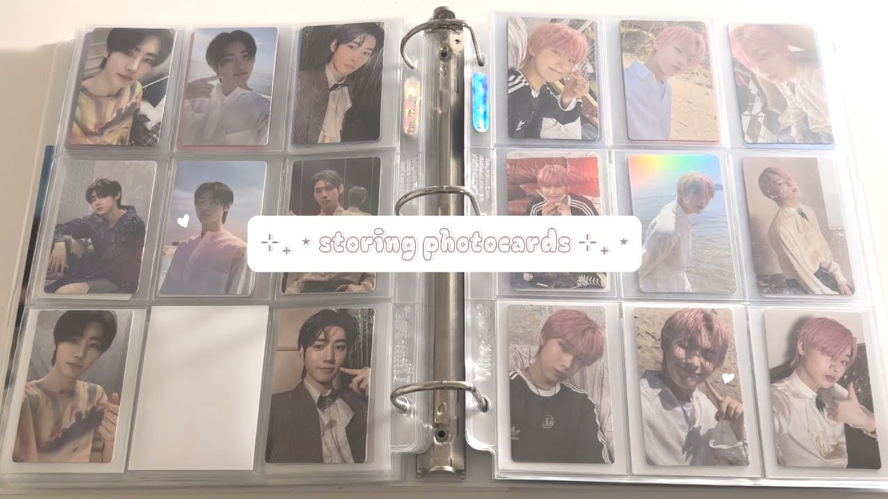 ౨ৎ˚ storing photocards ! ˚₊✩‧₊ | newjeans, itzy, enhypen, misc ⊹₊ ⋆