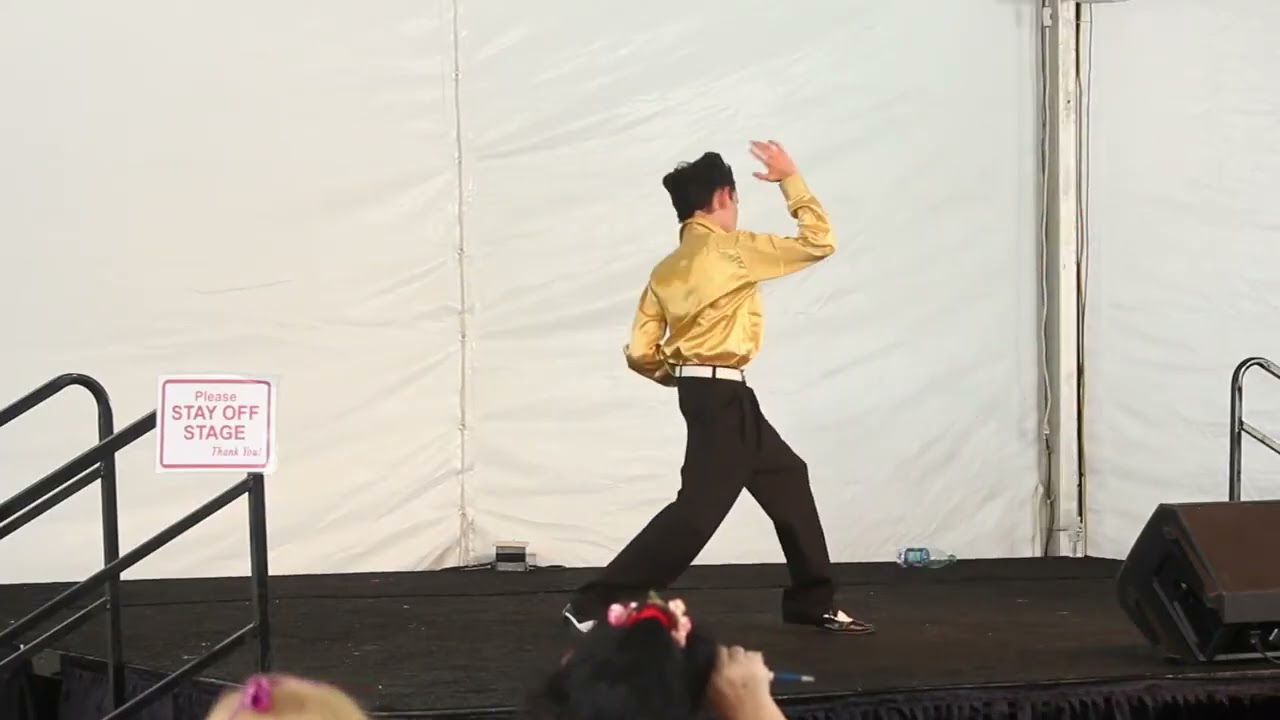 Nathan Pittorf sings 'Burning Love' Elvis Week 2017