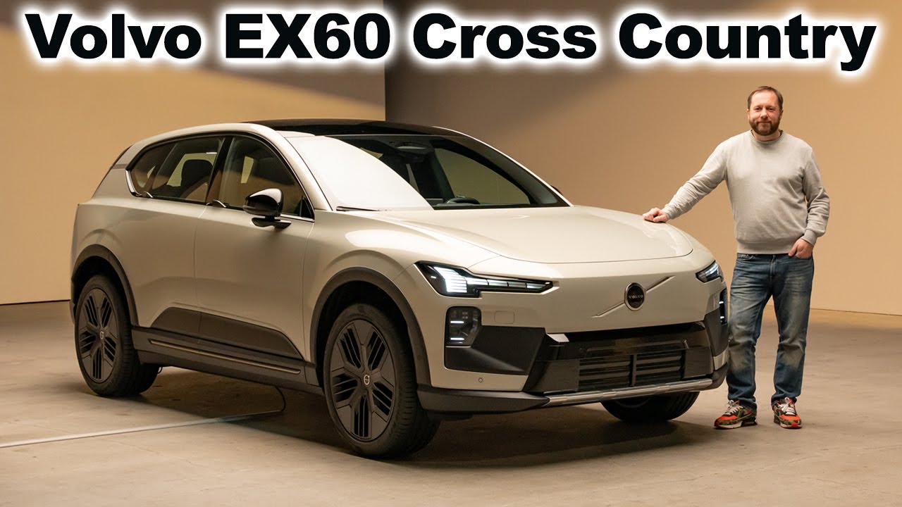 Volvo EX60 Cross Country | Rugged looks, air ride and 510hp!