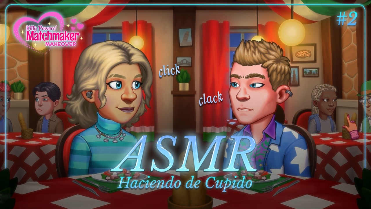 ASMR ✧ Un día caótico haciendo de Cupido 🩷 Kitty Powers Matchmaker Makeover #2