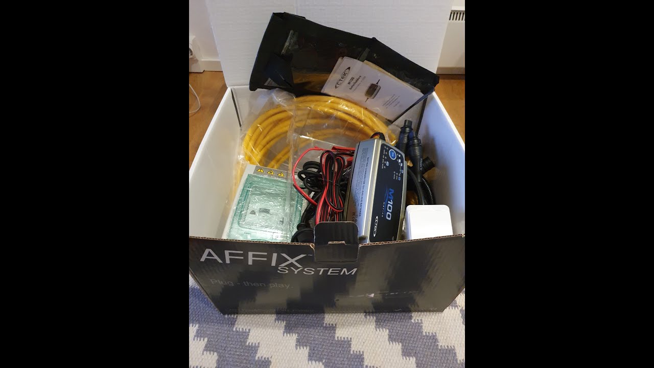 Affix Maasähköjärjestelmän asennus - Finnmaster 7600SF