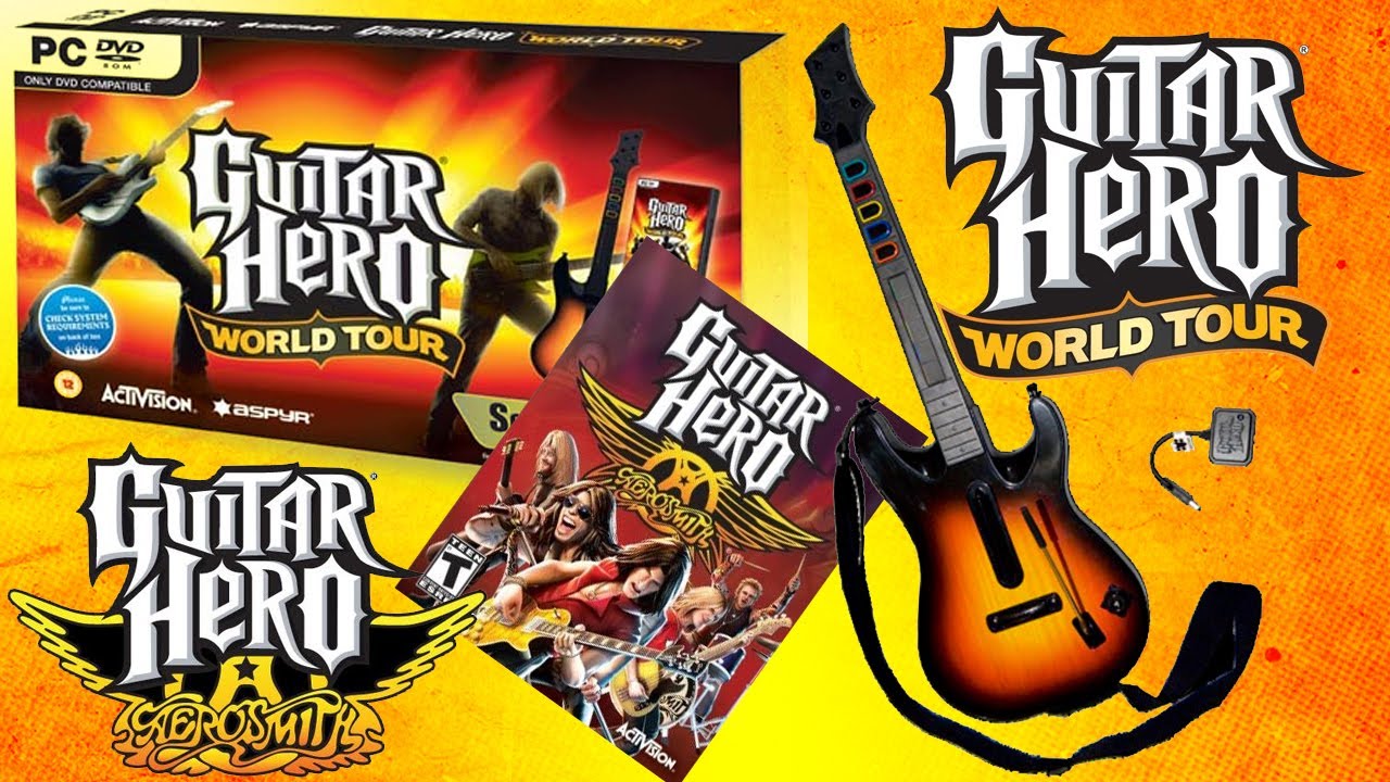Unboxing Guitar Hero World Tour PC