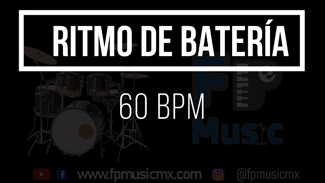 Ritmo de Batería a 60 bpm - FP Music