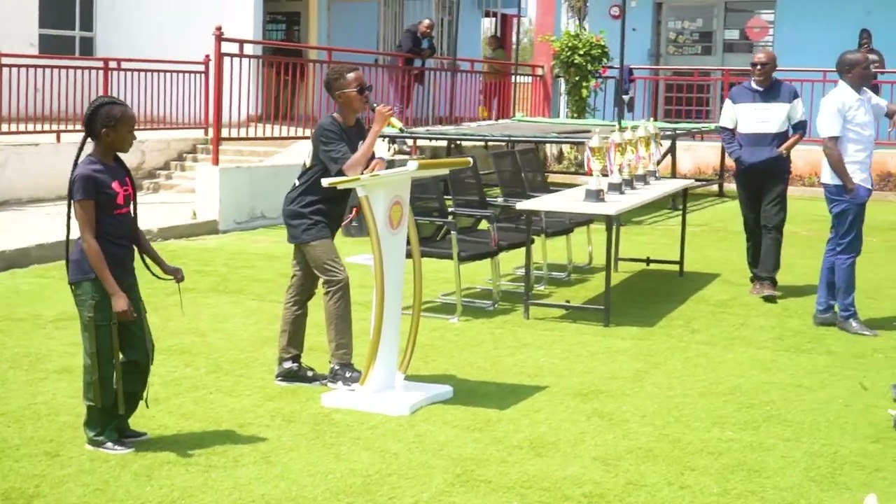 Young Fortune & Nygel Msagha advises Precious Gems School Students.